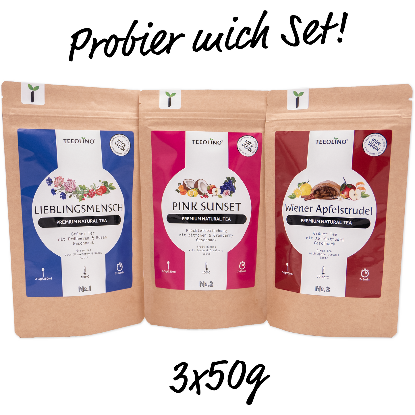 PROBIER MICH SET 3x50g